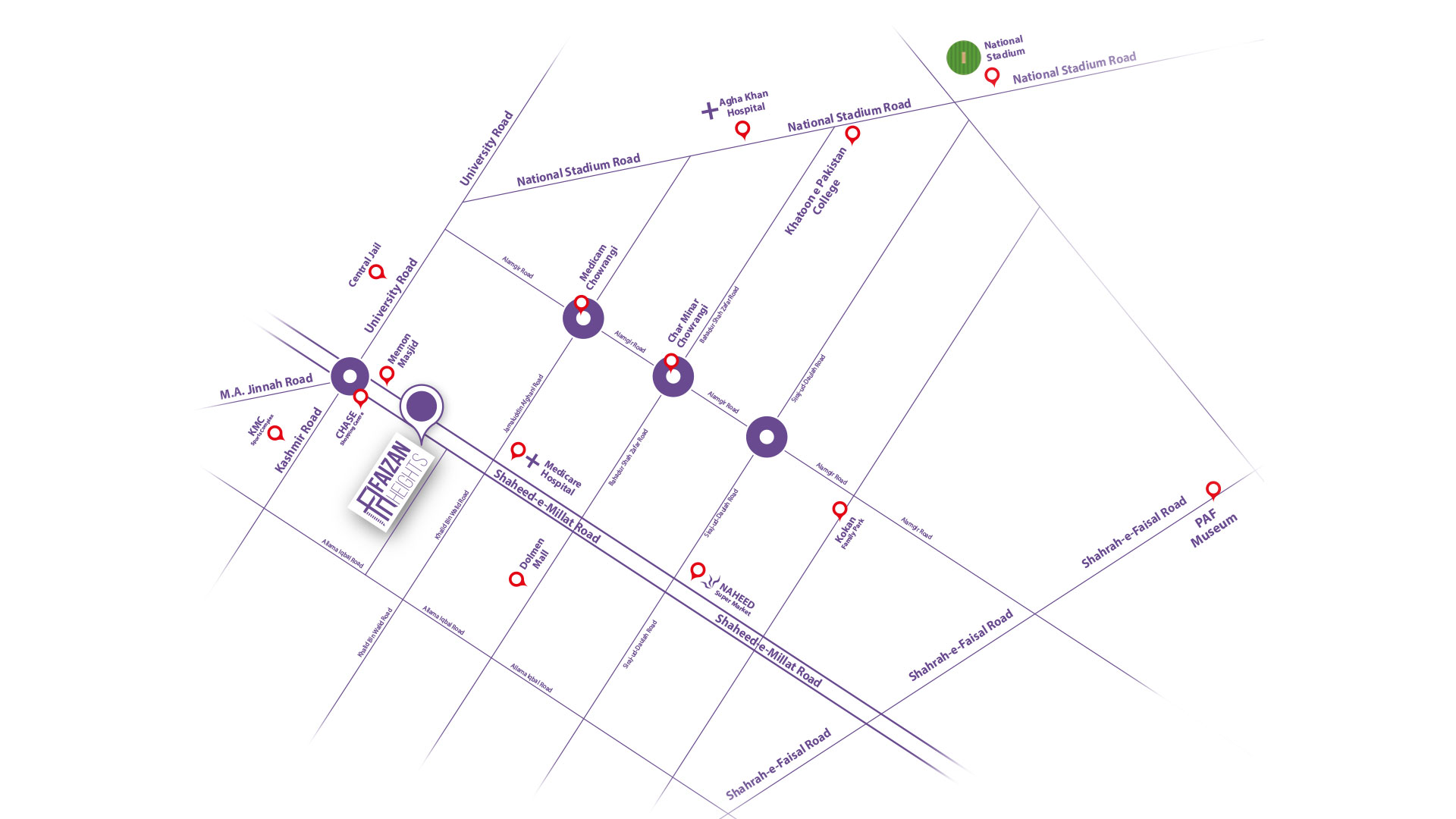 Faizan Heights location placeholder